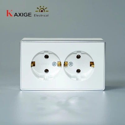 73V 2 Gang Sockets Erting